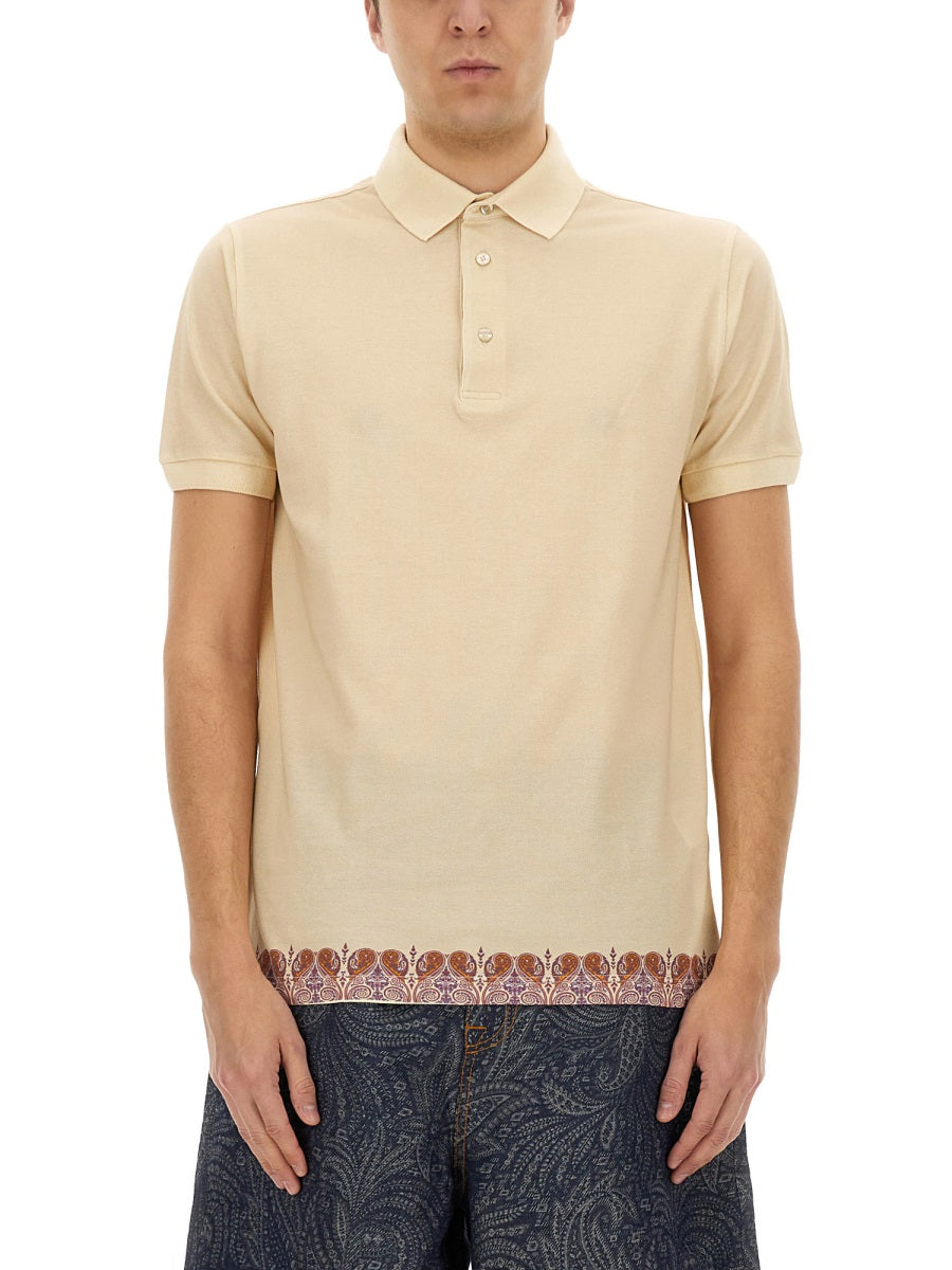 Etro Polo - White | Wanan Luxury