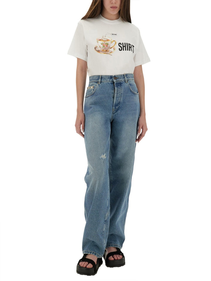 Moschino T shirts - White | Wanan Luxury