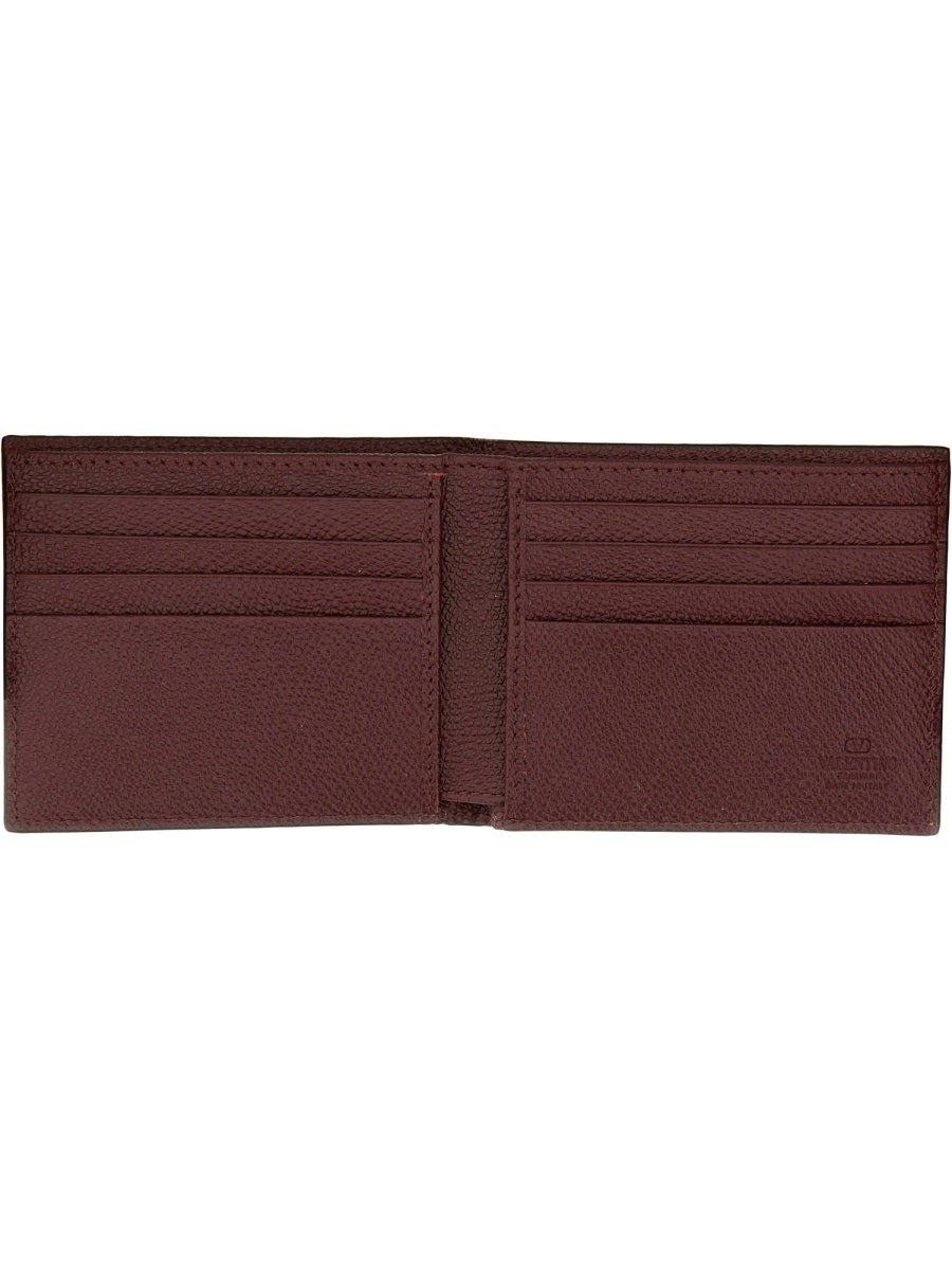 Valentino Garavani Wallets & Pures - Burgundy | Wanan Luxury