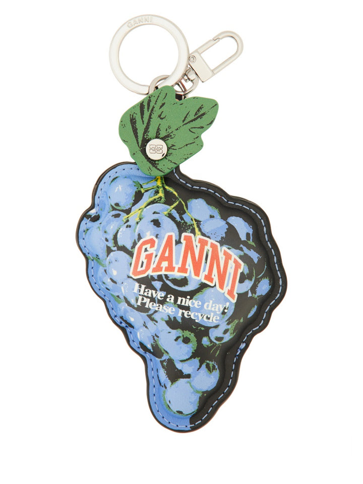Ganni Keychains - Blue | Wanan Luxury