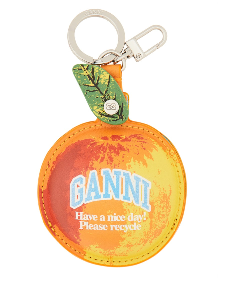 Ganni Keychains - Orange | Wanan Luxury