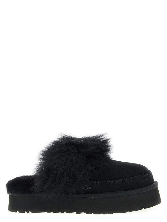 Disquette Chalet Flat Shoes Black