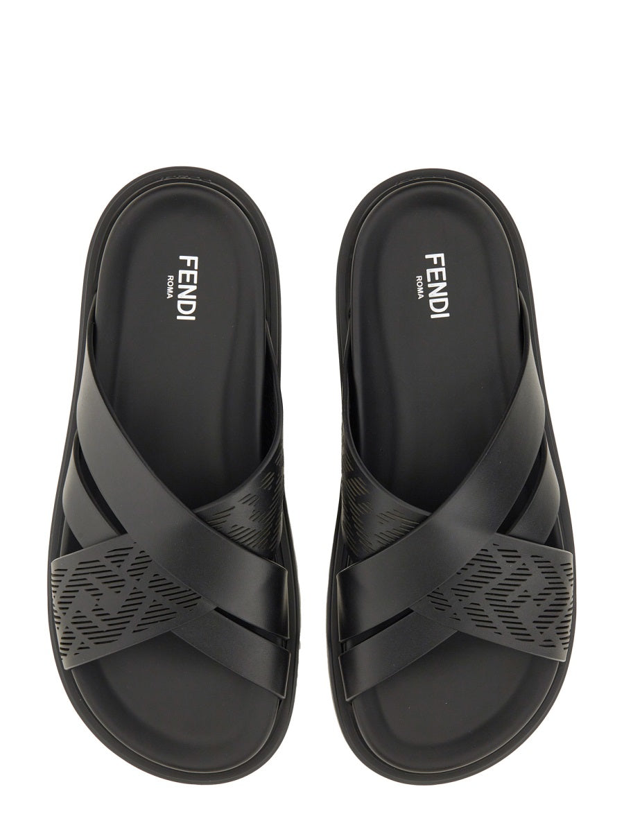 Fendi Sandals - Black | Wanan Luxury