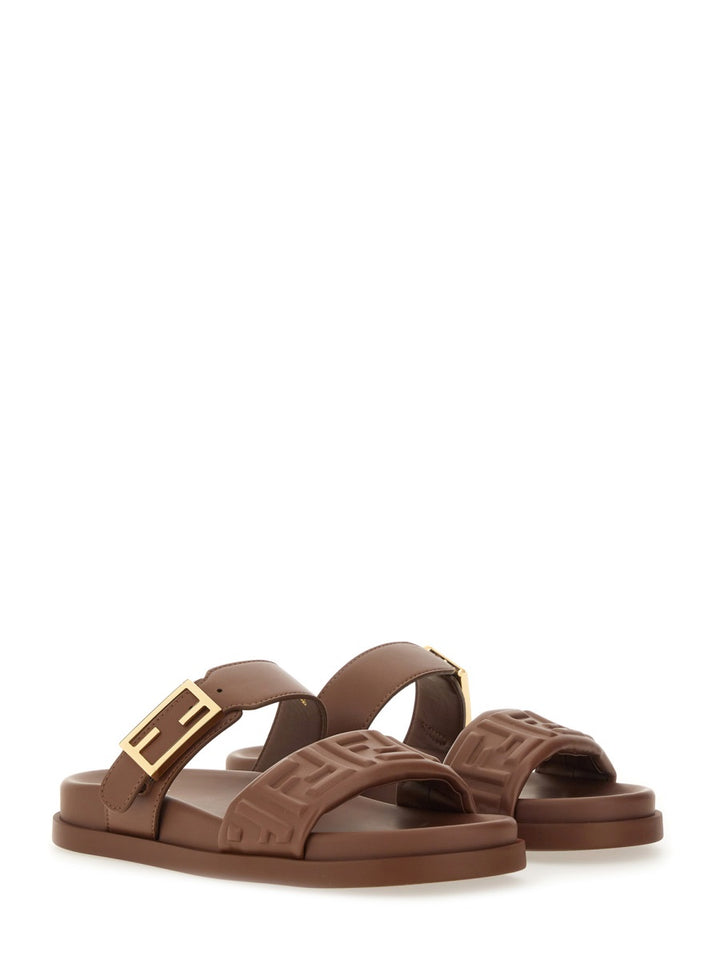 Fendi Sandals - Brown | Wanan Luxury