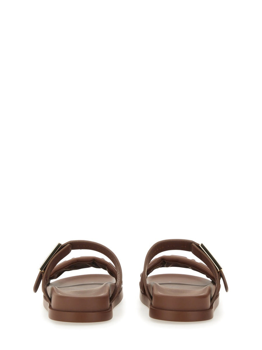Fendi Sandals - Brown | Wanan Luxury