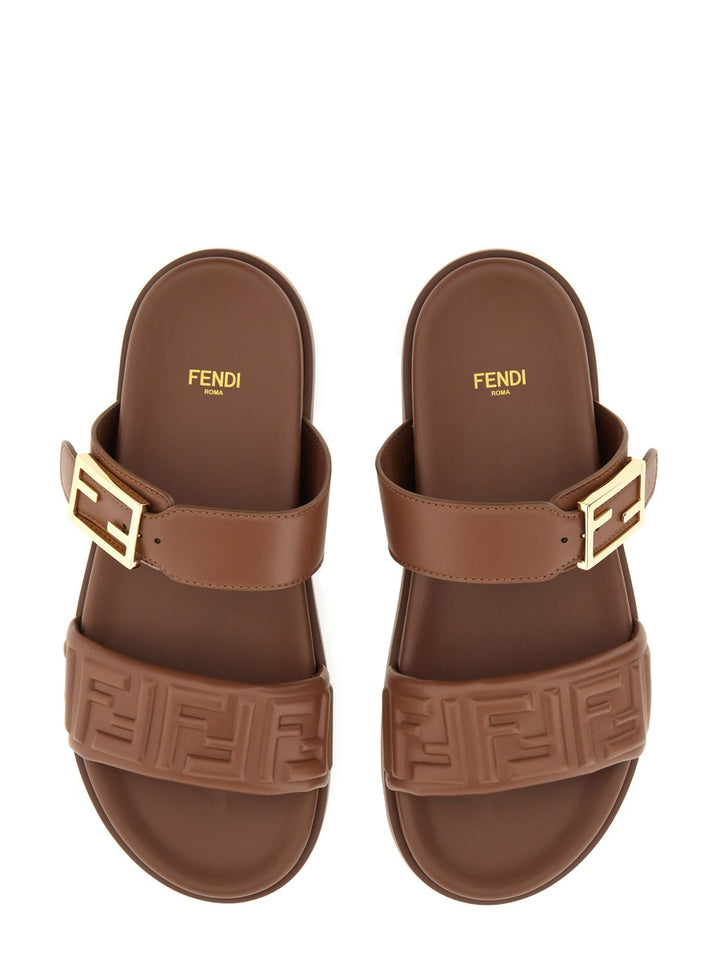 Fendi Sandals - Brown | Wanan Luxury