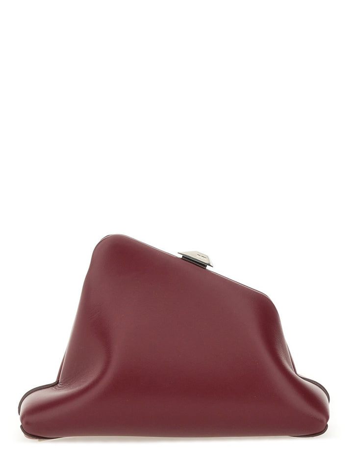The Attico Clutch Bags - Burgundy | Wanan Luxury