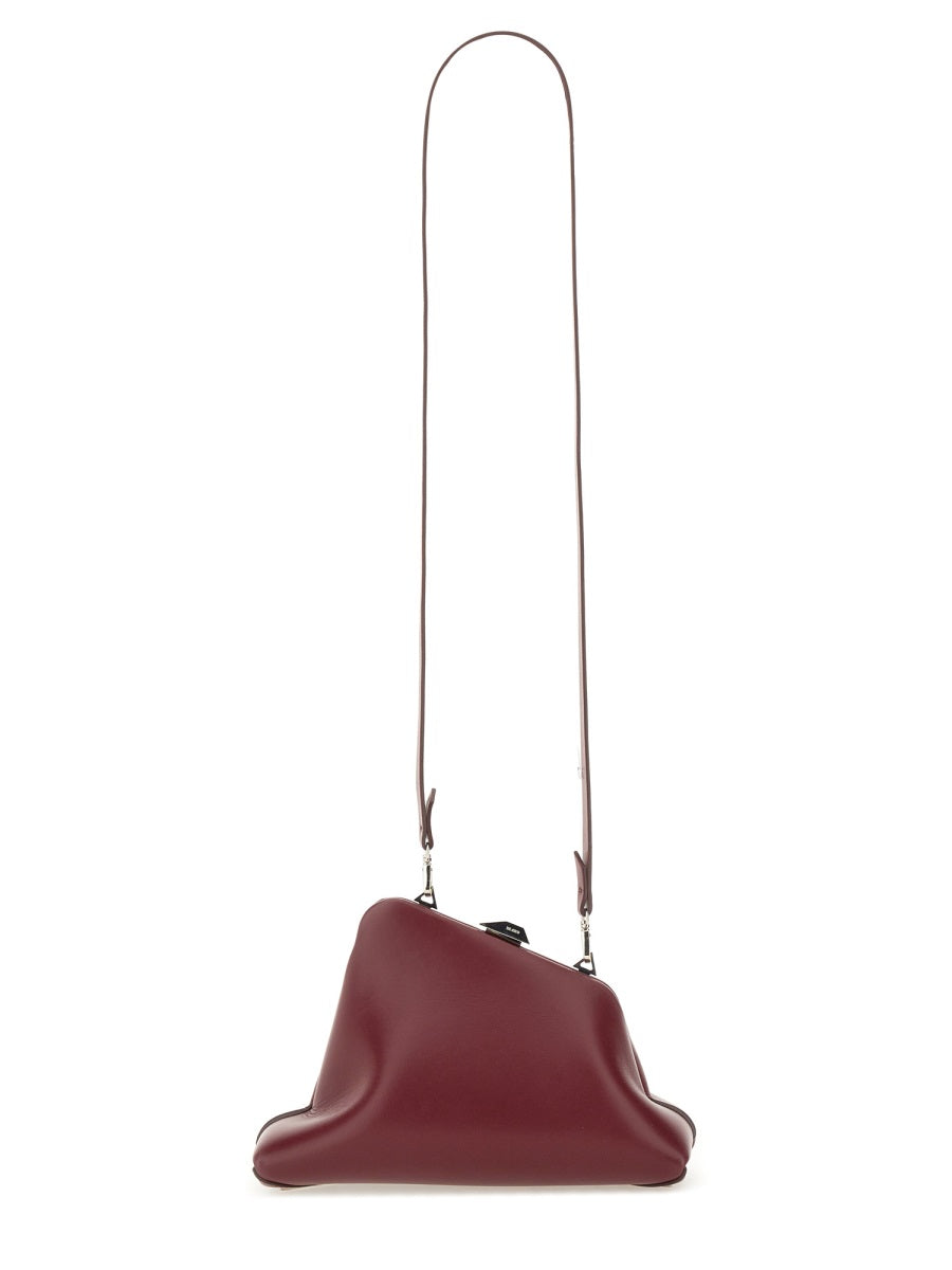 The Attico Clutch Bags - Burgundy | Wanan Luxury