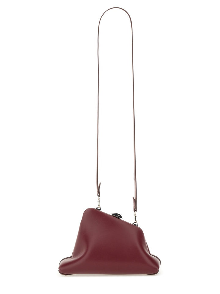 The Attico Clutch Bags - Burgundy | Wanan Luxury