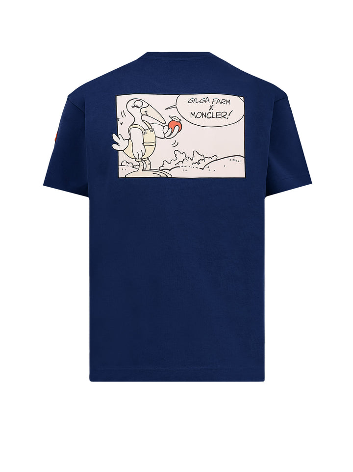 Moncler Genius T-shirts and Polos - Blue and green | 0f34abf756d06fc7c4884d9d3fafcaa32953347b