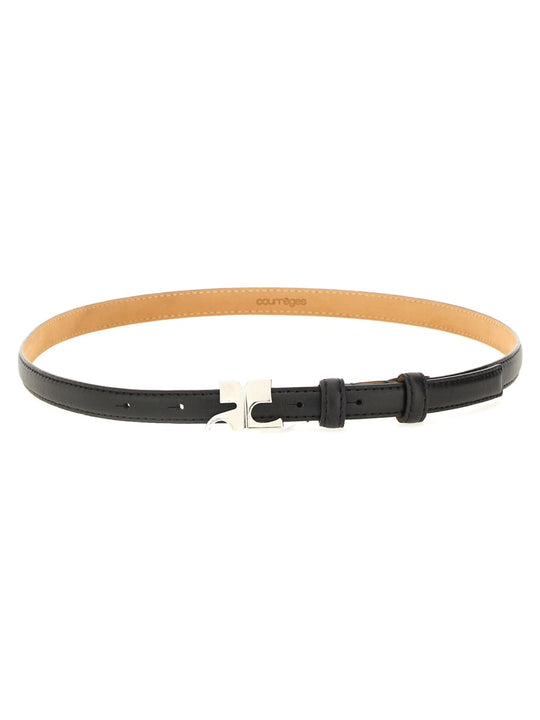 Leather "Ac" Belt