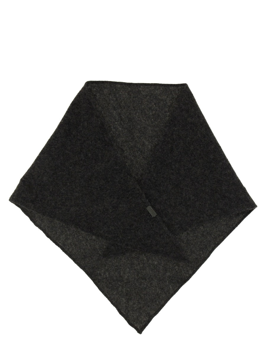 Brunello Cucinelli Scarves & Gloves - Grey | Wanan Luxury