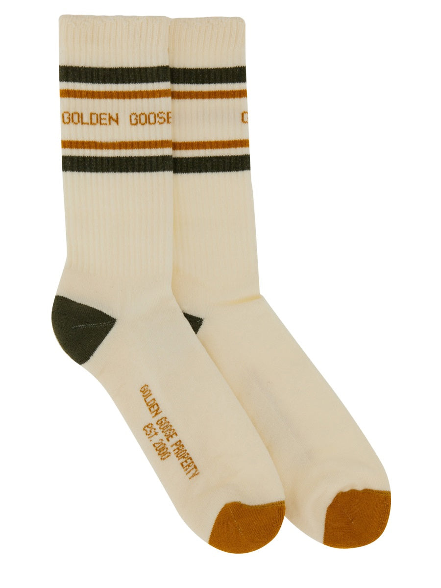 Golden Goose Socks - Beige | Wanan Luxury