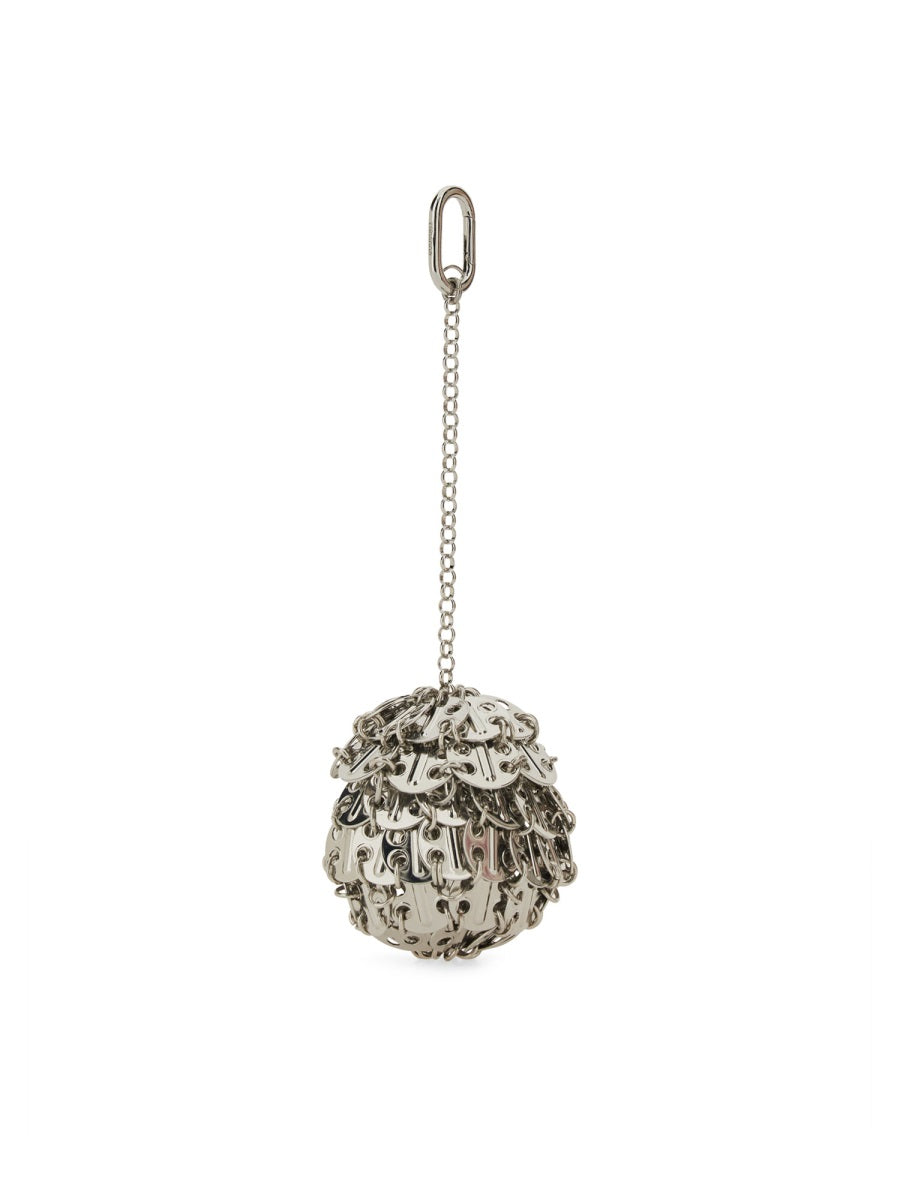 Rabanne Keychains - Silver | Wanan Luxury