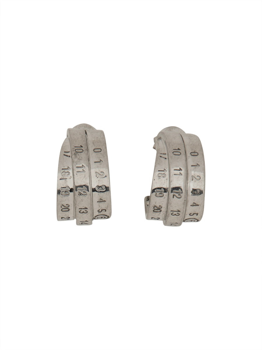 MM6 Maison Margiela Earrings - Silver | Wanan Luxury