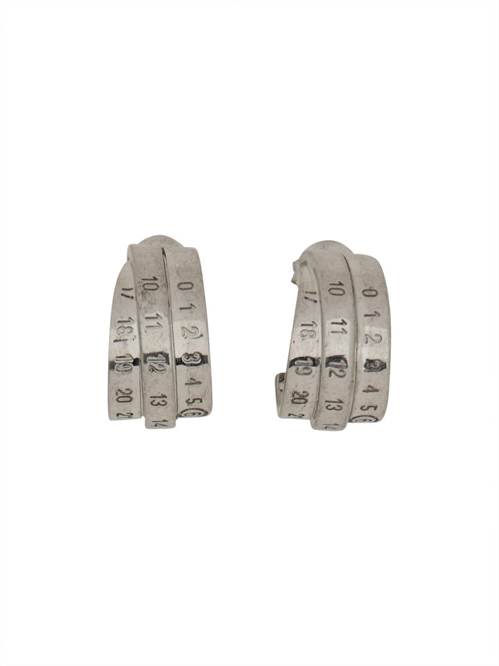 MM6 Maison Margiela Earrings - Silver | Wanan Luxury