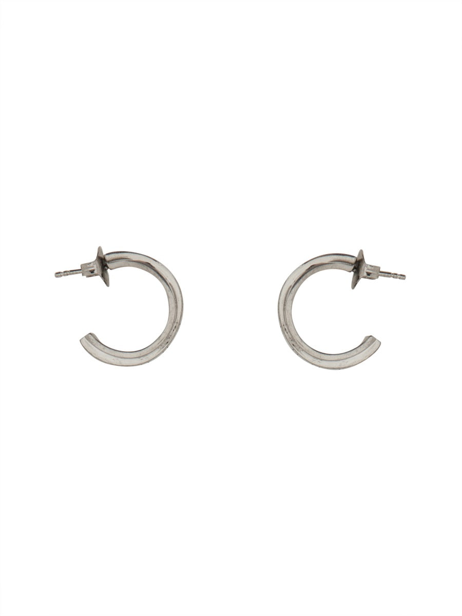 MM6 Maison Margiela Earrings - Silver | Wanan Luxury