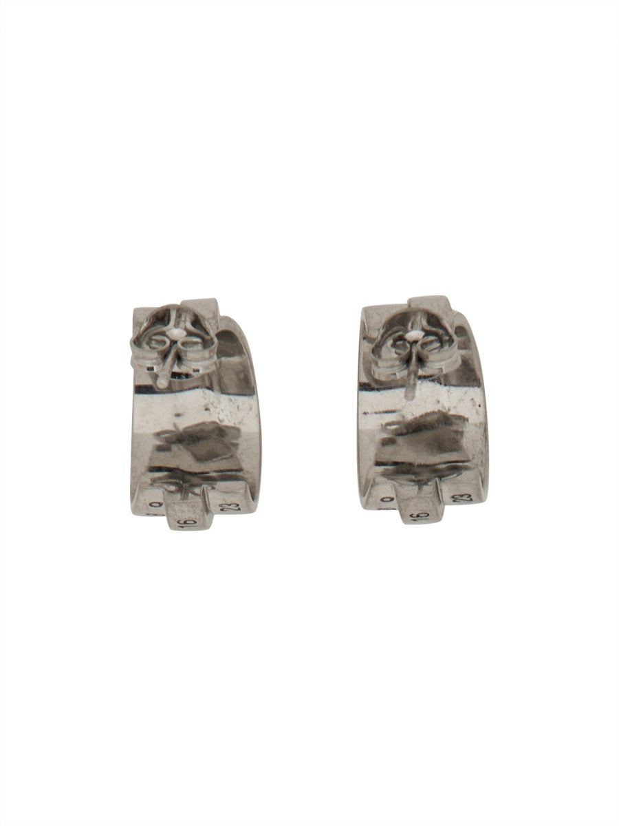MM6 Maison Margiela Earrings - Silver | Wanan Luxury