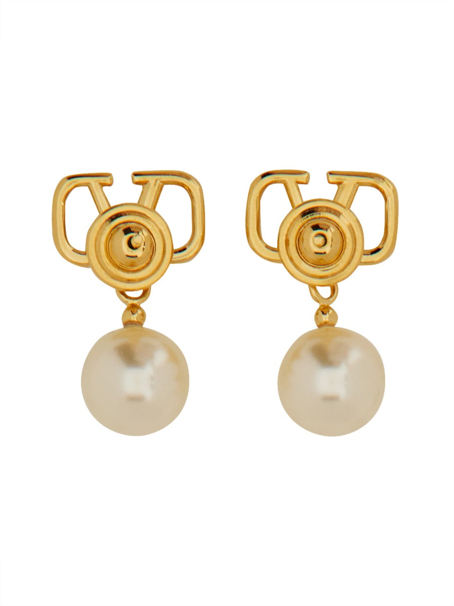 Valentino Garavani Earrings - Gold | Wanan Luxury
