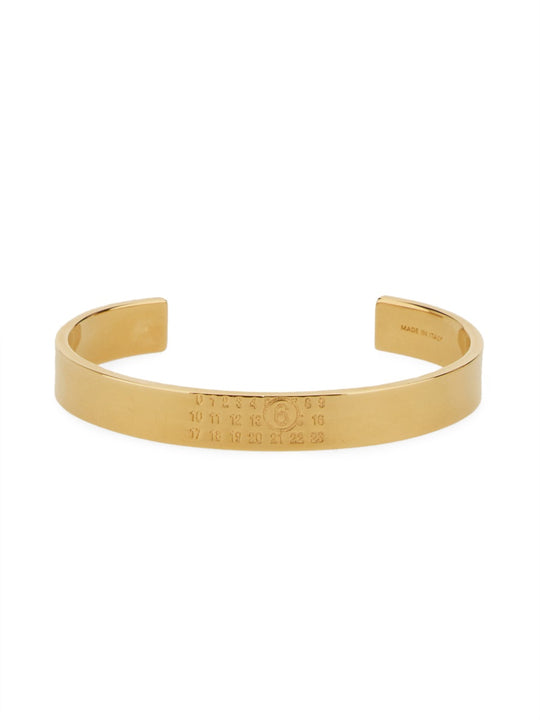 Numeric Signature Rigid Bracelet