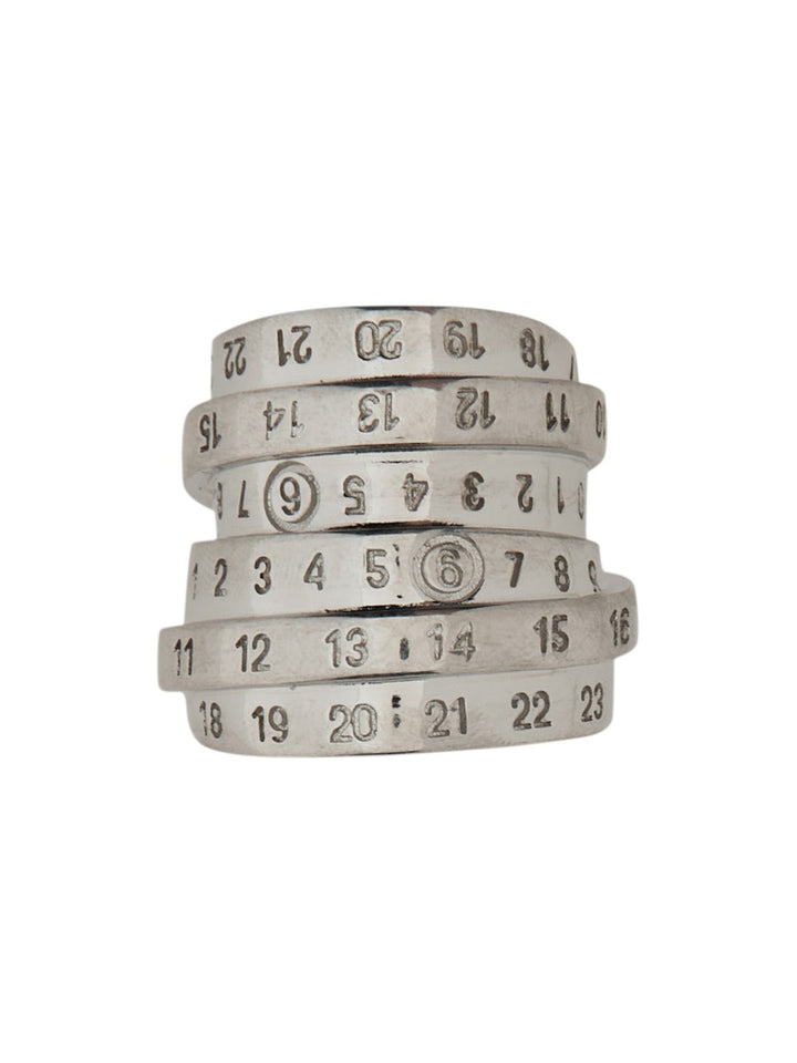 MM6 Maison Margiela Rings - Silver | Wanan Luxury