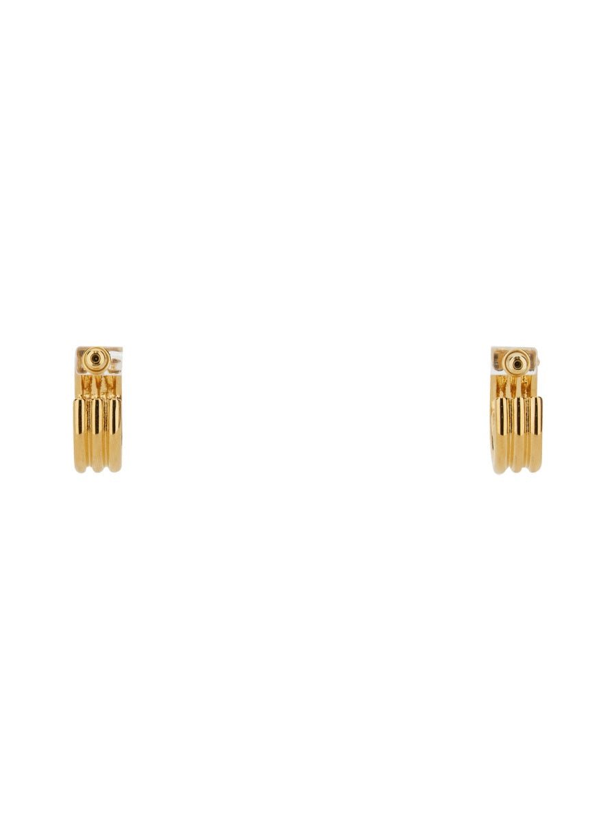 Fendi Earrings - Gold | Wanan Luxury