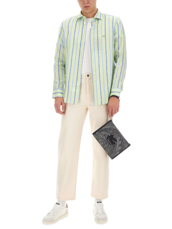 Etro Shirts - Green | Wanan Luxury