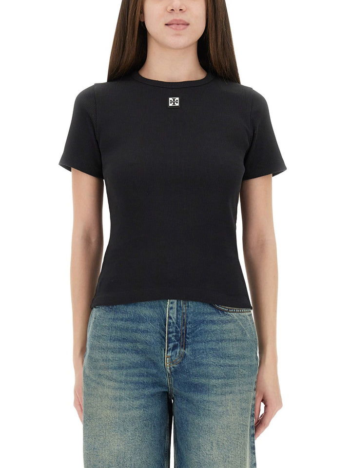 Tory Burch T shirts - Black | Wanan Luxury