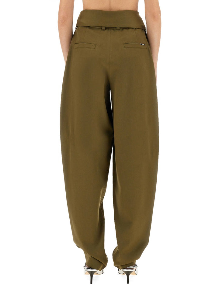 The Attico Pants - Green | Wanan Luxury