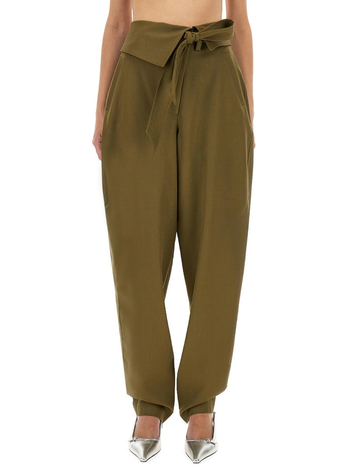 The Attico Pants - Green | Wanan Luxury