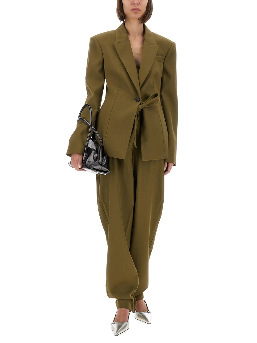 The Attico Pants - Green | Wanan Luxury