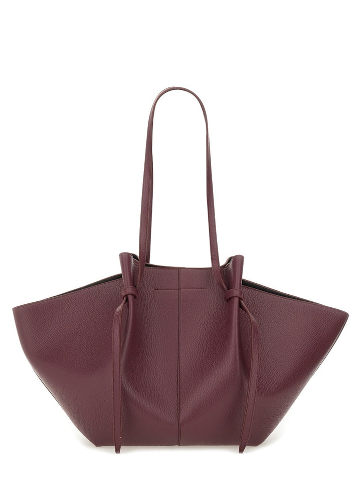 Yuzefi Shoulder Bags - Burgundy | Wanan Luxury