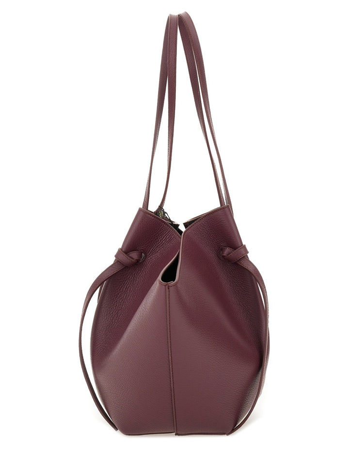 Yuzefi Shoulder Bags - Burgundy | Wanan Luxury
