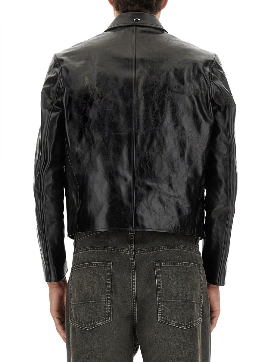 Our Legacy Leather Jackets - Black | Wanan Luxury