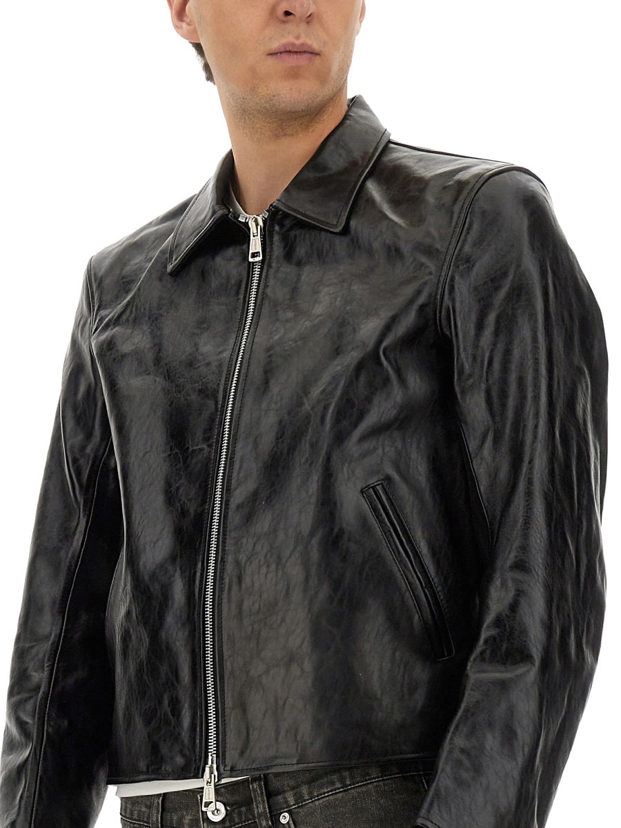 Our Legacy Leather Jackets - Black | Wanan Luxury