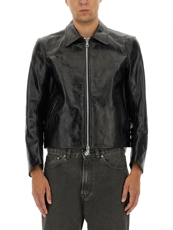 Our Legacy Leather Jackets - Black | Wanan Luxury