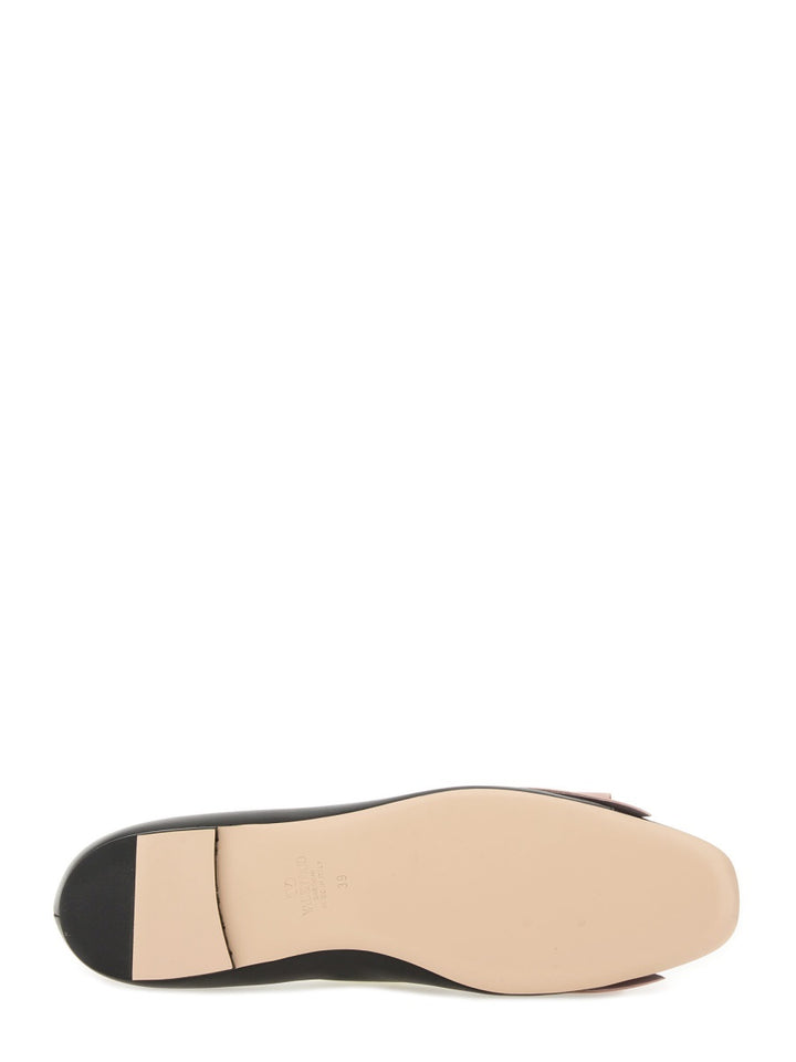 Valentino Garavani Flat Shoes - Black | Wanan Luxury