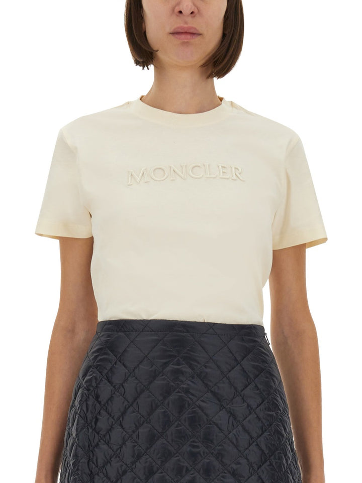 Moncler T shirts - Beige | Wanan Luxury