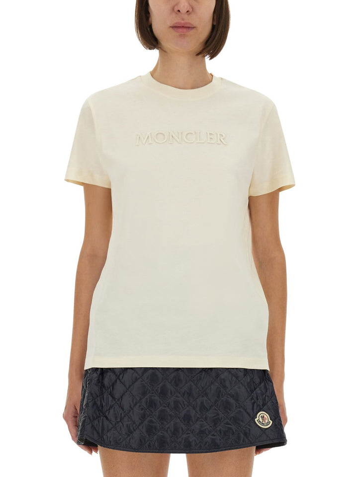 Moncler T shirts - Beige | Wanan Luxury