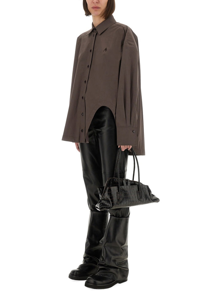 The Attico Shirts - Brown | Wanan Luxury