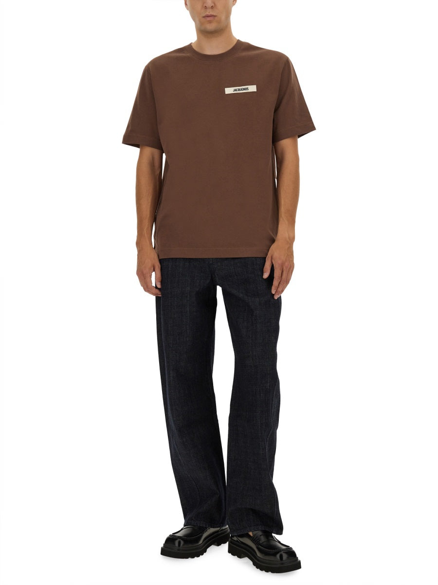 Jacquemus T shirts - Brown | Wanan Luxury