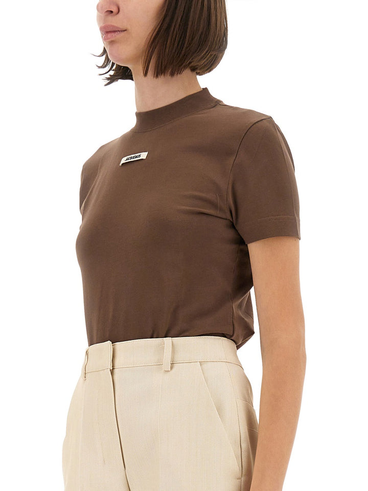 Jacquemus T shirts - Brown | Wanan Luxury