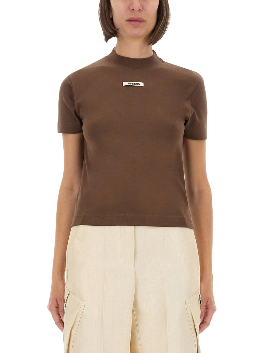 Jacquemus T shirts - Brown | Wanan Luxury