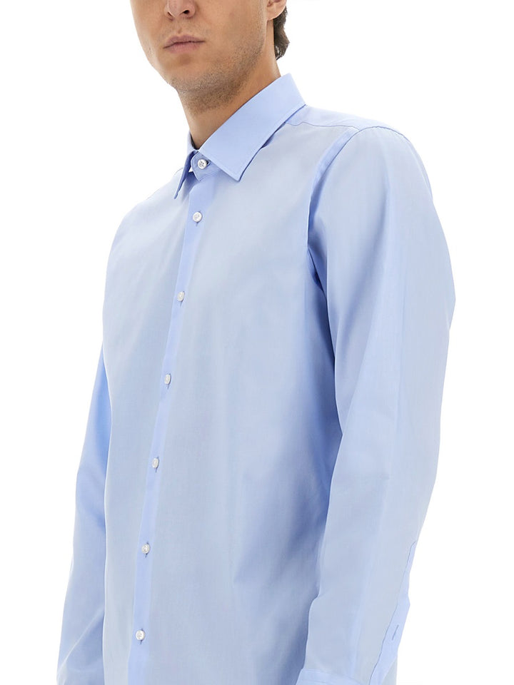 Boss Shirts - White, Light Blue | Wanan Luxury