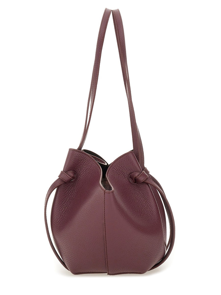 Yuzefi Shoulder Bags - Burgundy | Wanan Luxury