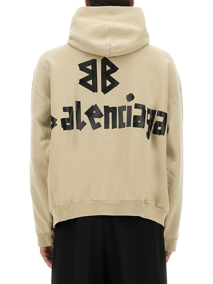 Balenciaga Sweatshirts - Beige | Wanan Luxury