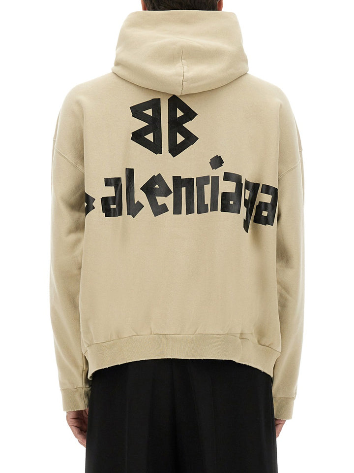 Balenciaga Sweatshirts - Beige | Wanan Luxury