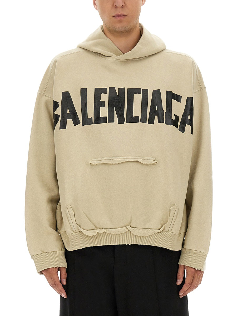 Balenciaga Sweatshirts - Beige | Wanan Luxury