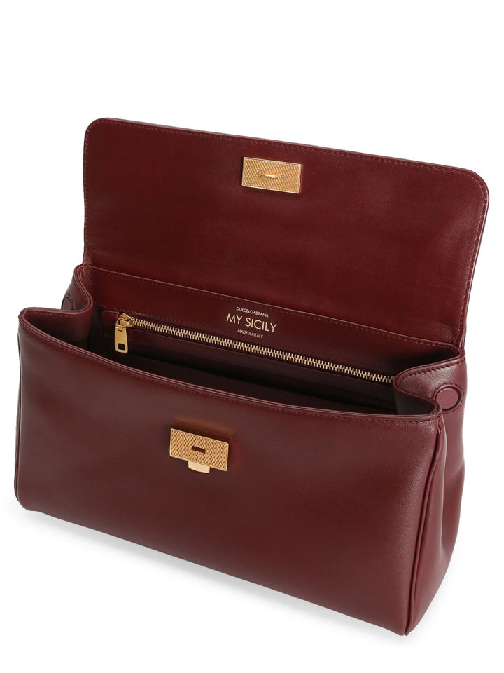 Dolce & Gabbana Hand Bags - Burgundy | Wanan Luxury