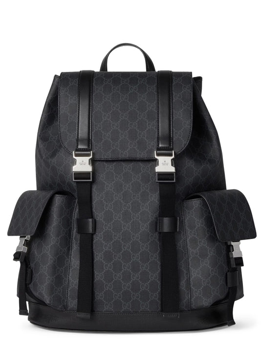 Backpack Gg Black Large Size